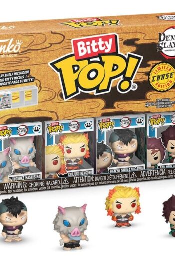 Demon Slayer: Kimetsu no Yaiba Bitty POP! Vinyl Figure 4-Pack Inosuke 2,5 cm