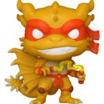 Godzilla x Turtles POP! Animation Vinyl Figure Michelangelo X Ghidorah 9 cm