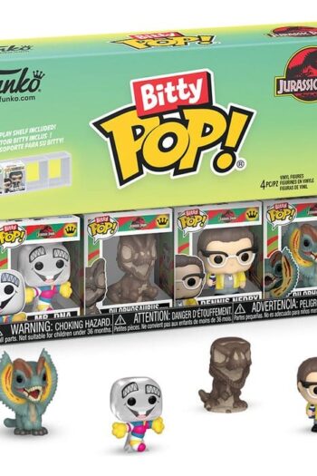 Jurassic Park Bitty POP! Vinyl Figure 4-Pack Mr. DNA 2,5 cm