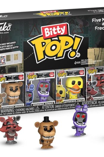 Five Nights at Freddy's Bitty POP! Vinyl Figure 4-Pack Series 6 2,5 cm