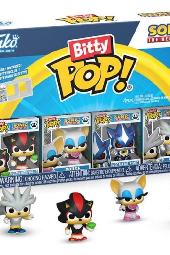 Sonic Bitty POP! Vinyl Figure 4-Pack Shadow 2,5 cm
