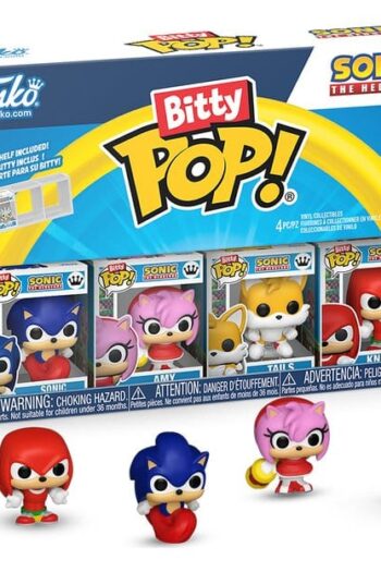 Sonic Bitty POP! Vinyl Figure 4-Pack Sonic 2,5 cm
