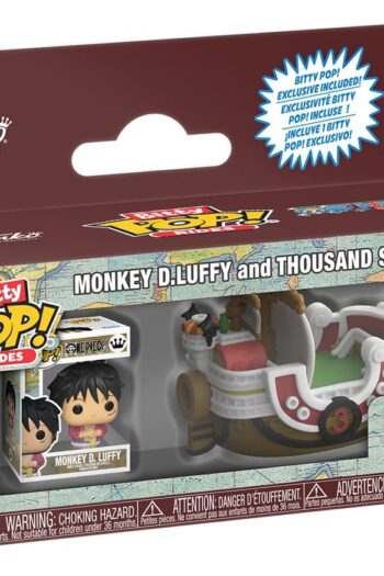 One Piece Bitty POP! Ride Vinyl Figure Thousand Sunny w/Luffy 2,5 cm