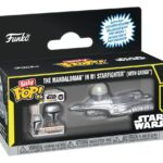 Star Wars Bitty POP! Ride Vinyl Figure N1 w/Mando 2,5 cm