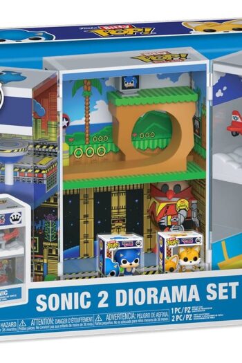 Sonic 2 Bitty POP! Boxes Vinyl Figure Diorama Set