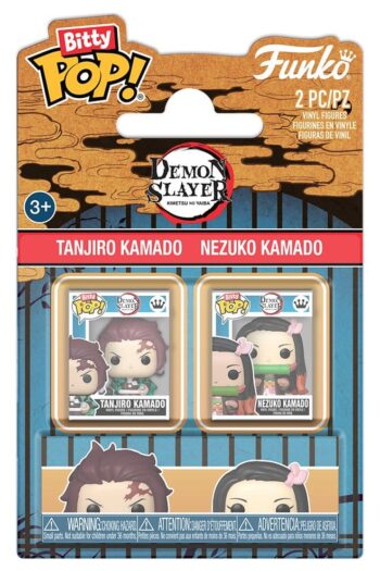 Demon Slayer: Kimetsu no Yaiba Bitty POP! Vinyl Figures 2-Pack Tanjiro & Nezuko 2 cm