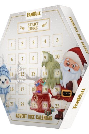 FanRoll Advent Calendar Holiday Dice 2026