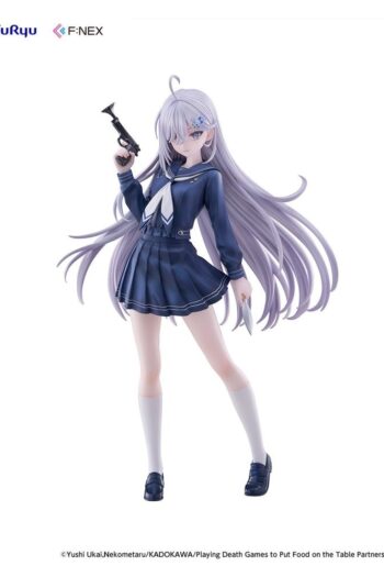 Playing Death Games to Put Food on the Table PVC Figure 1/7 Yuki School Uniform Ver. 24 cm