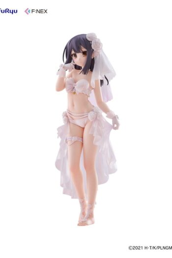 Fate/kaleid liner Prisma Illya: Licht - The Nameless Girl F:NEX PVC Figure 1/7 Miyu Edelfelt Wedding Swimsuit Ver. 21 cm