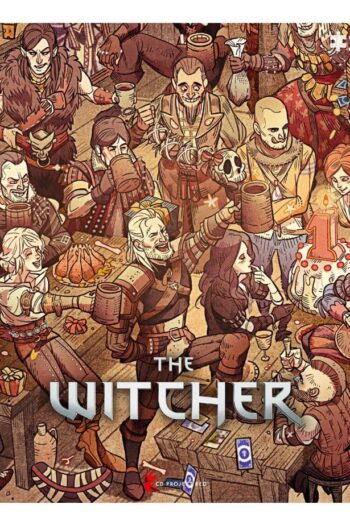 The Witcher Puzzle Birthday (1000 pieces)