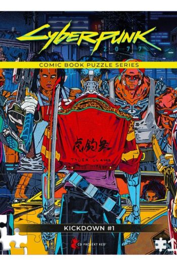 Cyberpunk 2077 Puzzle Kickdown (1000 pieces)