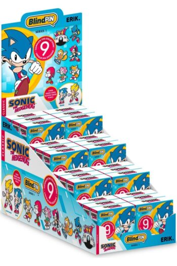 Sonic - The Hedgehog Pin Badges Series 1 Display (24)