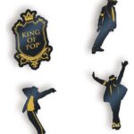 Michael Jackson Pin Badges Set (4)
