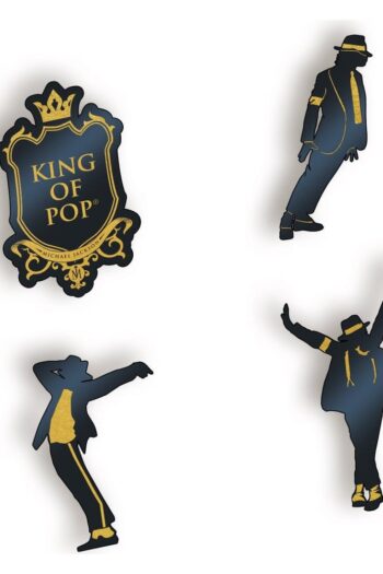 Michael Jackson Pin Badges Set (4)