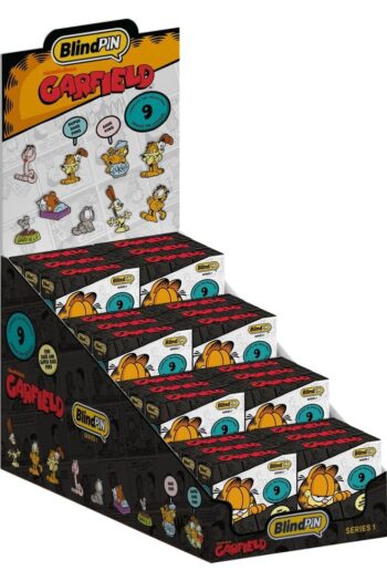 Garfield Pin Badges Series 1 Display (24)