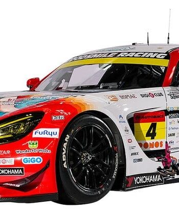 Hatsune Miku Good Smile Vehicle 1/18 AMG 2026 Season Opening Ver. 26 x 7 cm