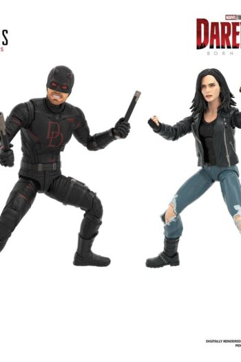 Daredevil: Born Again Marvel Legends Action Figure 2-Pack Daredevil & Jessica Jones 15 cm