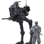 Star Wars: The Mandalorian & Grogu Movie Masterpiece Action Figure Set 1/6 Imperial Remnant AT-RT Driver & AT-RT 60 cm