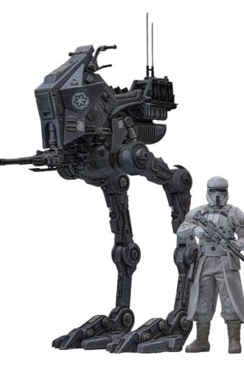 Star Wars: The Mandalorian & Grogu Movie Masterpiece Action Figure Set 1/6 Imperial Remnant AT-RT Driver & AT-RT 60 cm