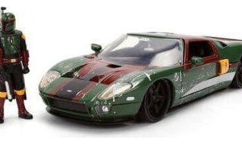 Star Wars Diecast Model 1:24 Boba Fett 2005 Ford GT