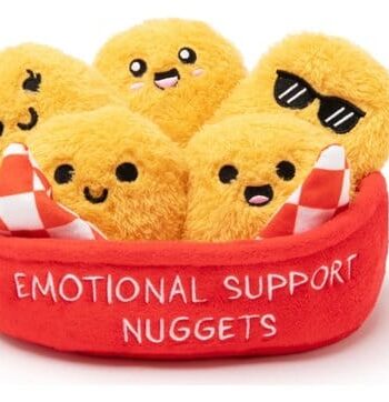 Relatable Emotional Support Plush Figure Nuggets