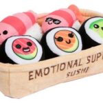 Relatable Emotional Support Plush Figure Sushi