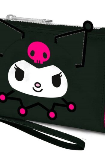 Sanrio Slim wallet Kuromi Face