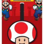 Super Mario Luggage Tag (Toad)