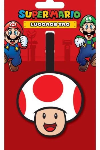 Super Mario Luggage Tag (Toad)
