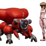 Ghost in the Shell PLAMAX minimum factory Plastic Model Kit Motoko Kusanagi with Fuchikoma 8 cm