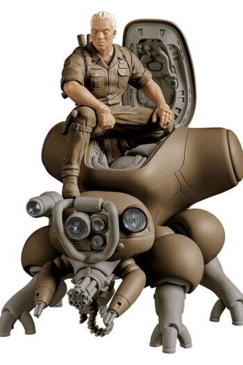 Ghost in the Shell PLAMAX minimum factory Plastic Model Kit Batou with Fuchikoma 8 cm