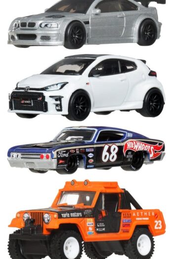 Hot Wheels Premium Die-Cast Vehicles 1/64 Boulevard 978G Assortment (10)