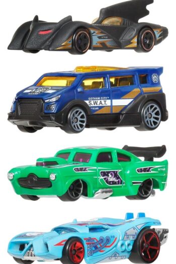 Batman Hot Wheels Silver Series Die-Cast Vehicles 1/64 979T Assortment (24)