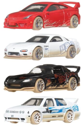 Fast & Furious Hot Wheels Silver Series Die-Cast Vehicles 1/64 979P Assortment (24)