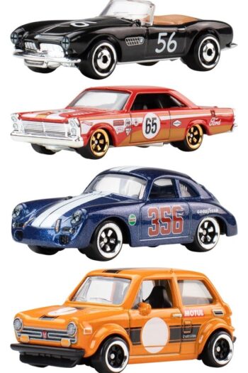 Hot Wheels Silver Series Die-Cast Vehicles 1/64 Vintage 979J Assortment (10)
