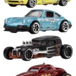 Hot Wheels Silver Series Die-Cast Vehicles 1/64 Vintage 979K Assortment (10)