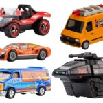 Hot Wheels Premium Die-Cast Vehicles 1/64 Pop Culture 979Q Assortment (10)