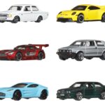 Hot Wheels Silver Series Die-Cast Vehicle 6-Pack 1/64 Euro Style