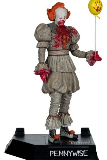 It Welcome to Derry Movie Maniacs Figure Pennywise (Bloody) 16 cm