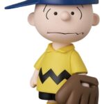 MLB × Peanuts UDF PVC Figure Los Angeles Dodgers Charlie Brown 9 cm