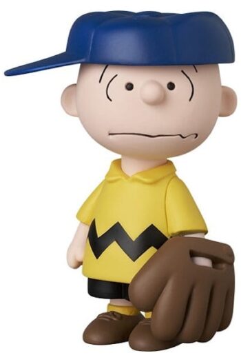 MLB × Peanuts UDF PVC Figure Los Angeles Dodgers Charlie Brown 9 cm
