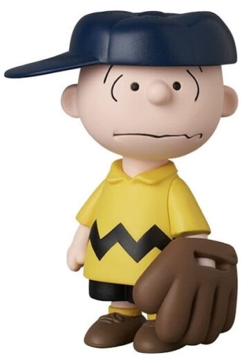 MLB × Peanuts UDF PVC Figure New York Yankees Charlie Brown 9 cm