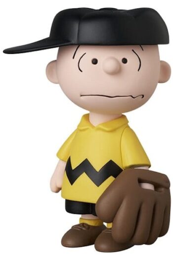 MLB × Peanuts UDF PVC Figure Chicago White Sox Charlie Brown 9 cm