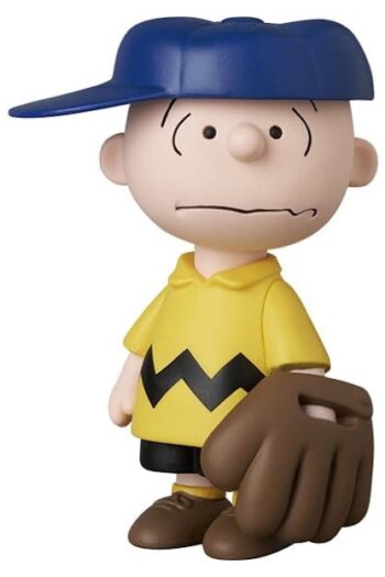MLB × Peanuts UDF PVC Figure New York Mets Charlie Brown 9 cm
