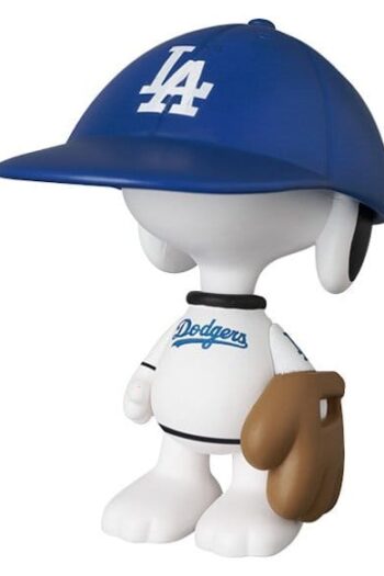 MLB × Peanuts UDF PVC Figure Los Angeles Dodgers Snoopy 7 cm