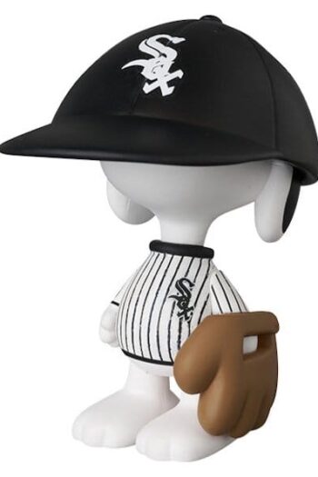 MLB × Peanuts UDF PVC Figure Chicago White Sox Snoopy 7 cm