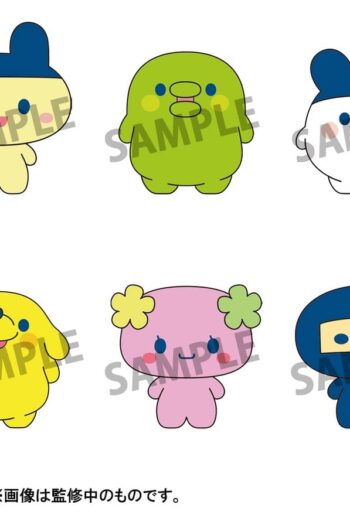 Tamagotchi Chokorin Collection Mini Figures 5 cm Blind Box Assortment (6)