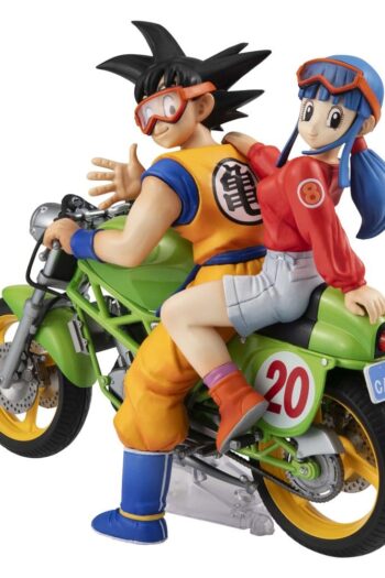 Dragon Ball Z Desktop Real McCoy PVC Figure 05 Son Goku & Chichi Limited Repeat Ver. 15 cm