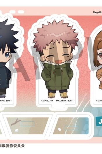 Jujutsu Kaisen Buddycolle Acrylic Stand 5th Anniversary C Megumi Fushiguro, Yuji Itadori & Nobara Kugisaki 10 cm