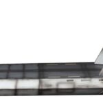 Gundam Unicorn Realistic Model Series Diorama 1/144 Scale Nahel Argama Catapult Deck (UC ver.) 138 cm